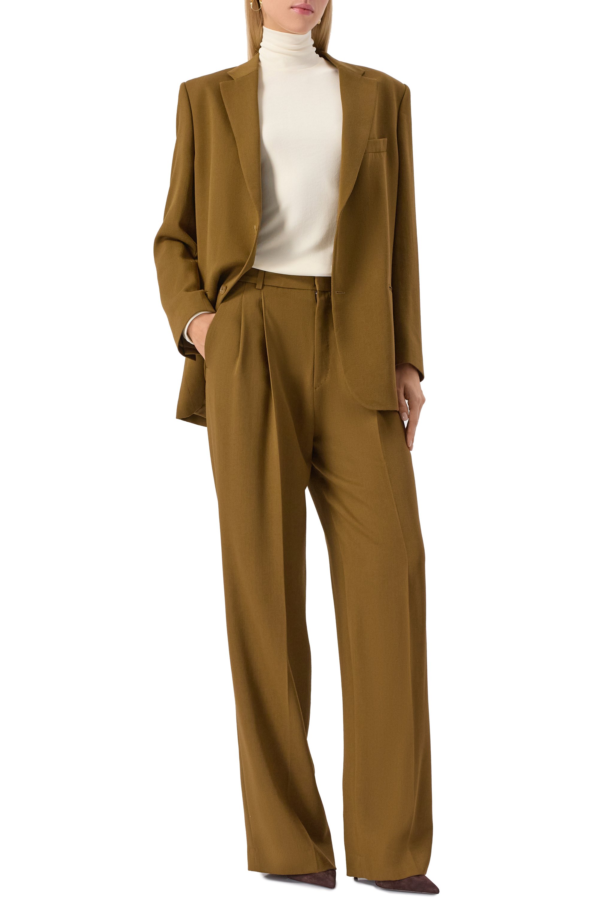 Жакет из шерсти и вискозы PETAR PETROV, арт. F25TJ9/WV/VI, фото 2