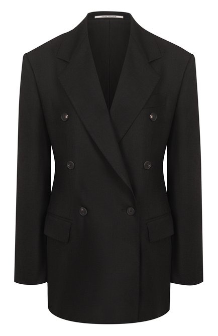 Женский льняной жакет TAGLIATORE 0205 черного цвета, арт. J-L0RELEY19B/340021 | Фото 1 (Рукава: Длинные; Материал внешний: Лен; Драгоценные камни: Проставлено; Длина (для топов): Удлиненные; Материал сплава: Проставлено)