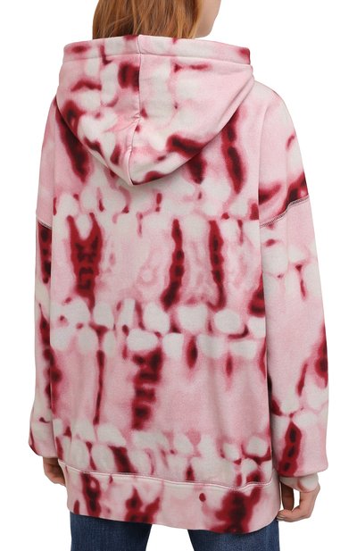 Хлопковое худи ISABEL MARANT ETOILE красного цвета по цене 42700 руб., арт. SW0031-21P038E/MANSEL, фото 4 Хлопковое худи ISABEL MARANT ETOILE, арт. SW0031-21P038E/MANSEL, фото 4