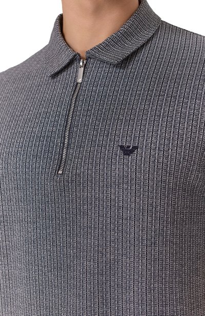 Хлопковое поло EMPORIO ARMANI, арт. EM001905/AF15552, фото 5