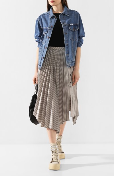 Хлопковое боди ACNE STUDIOS, арт. AL0120/W, фото 2