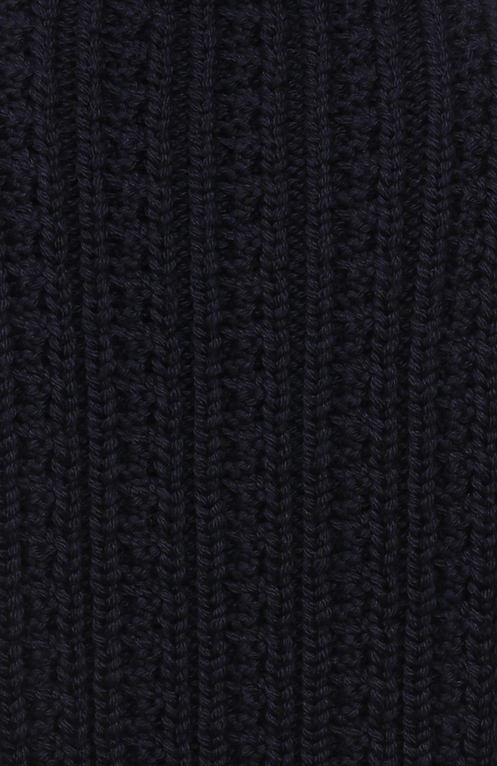 Шерстяная манишка PRADA темно-синего цвета по цене 67000 руб., арт. UMS396-1BCL-F0008-212, фото 4 Шерстяная манишка PRADA, арт. UMS396-1BCL-F0008-212, фото 4