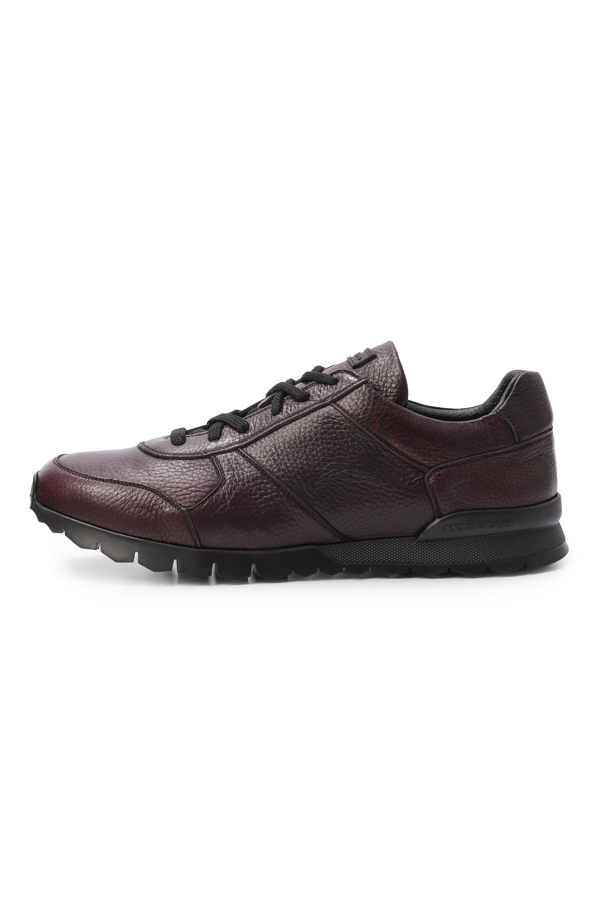 Кожаные кроссовки KITON, арт. USSA114N00126, фото 3