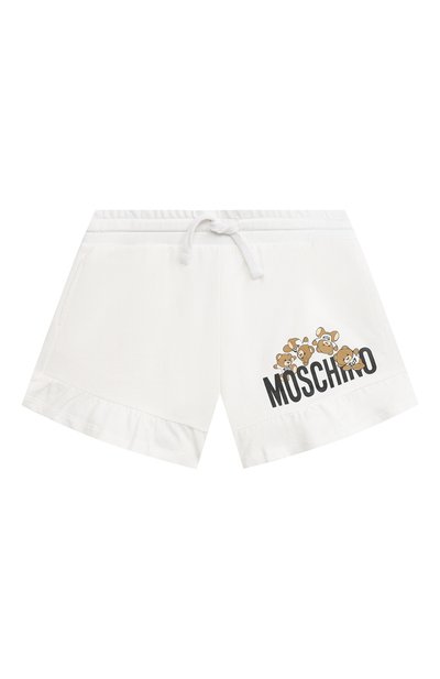 Хлопковые шорты MOSCHINO, арт. HDQ014/LDA00/4-8