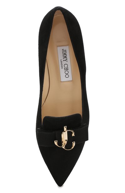 Замшевые балетки gala JIMMY CHOO, арт. GALA/JC/SUE, фото 5