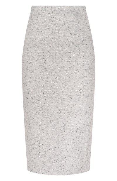 Женская юбка с отделкой пайетками KITON, арт. D60208K0941G