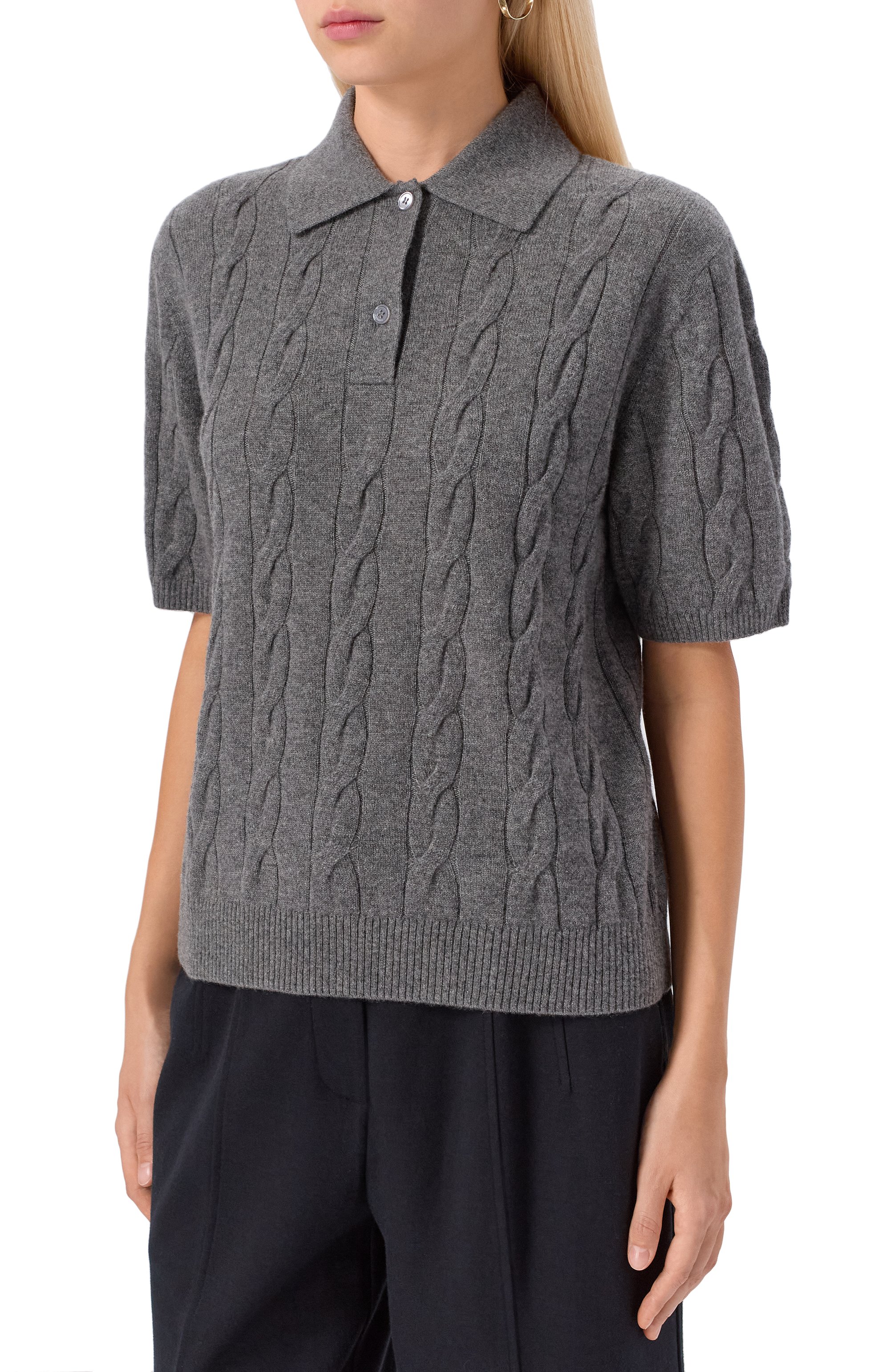 Кашемировое поло 12 STOREEZ, арт. 135315, фото 3