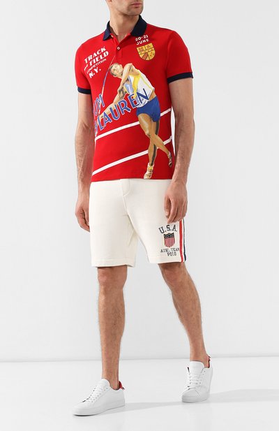 Хлопковое поло POLO RALPH LAUREN, арт. 710746457, фото 2