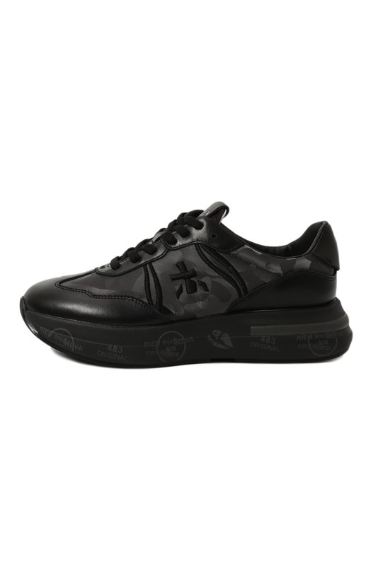 Комбинированные кроссовки Cassie Premiata CASSIE/VAR 7112 Чёрный  CASSIE/VAR 7112 Фото 4