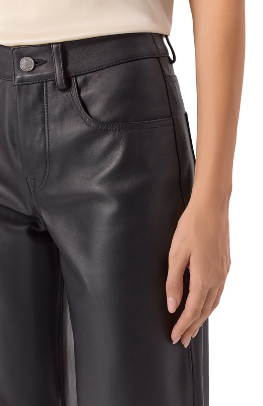 Кожаные брюки Armarium ARMFWP015/LE04 Чёрный  ARMFWP015/LE04 Фото 5
