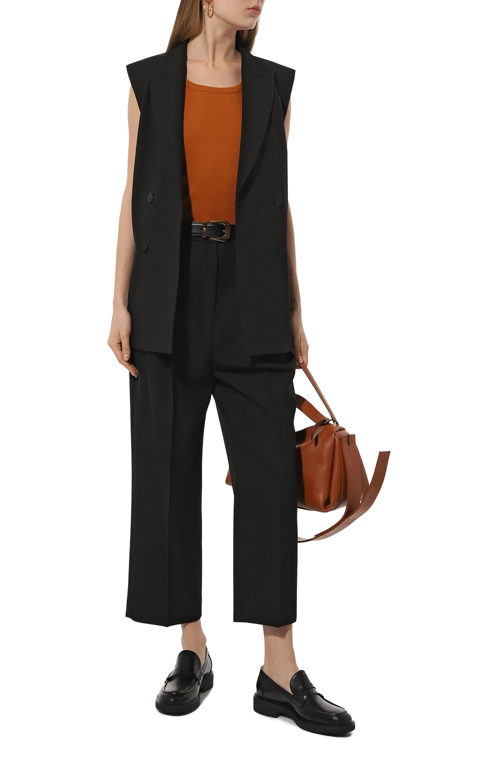 Кожаные лоферы harris GIANVITO ROSSI черного цвета по цене 75750 руб., арт. G25283.20G0M.SRANER0, фото 2 Кожаные лоферы harris GIANVITO ROSSI, арт. G25283.20G0M.SRANER0, фото 2