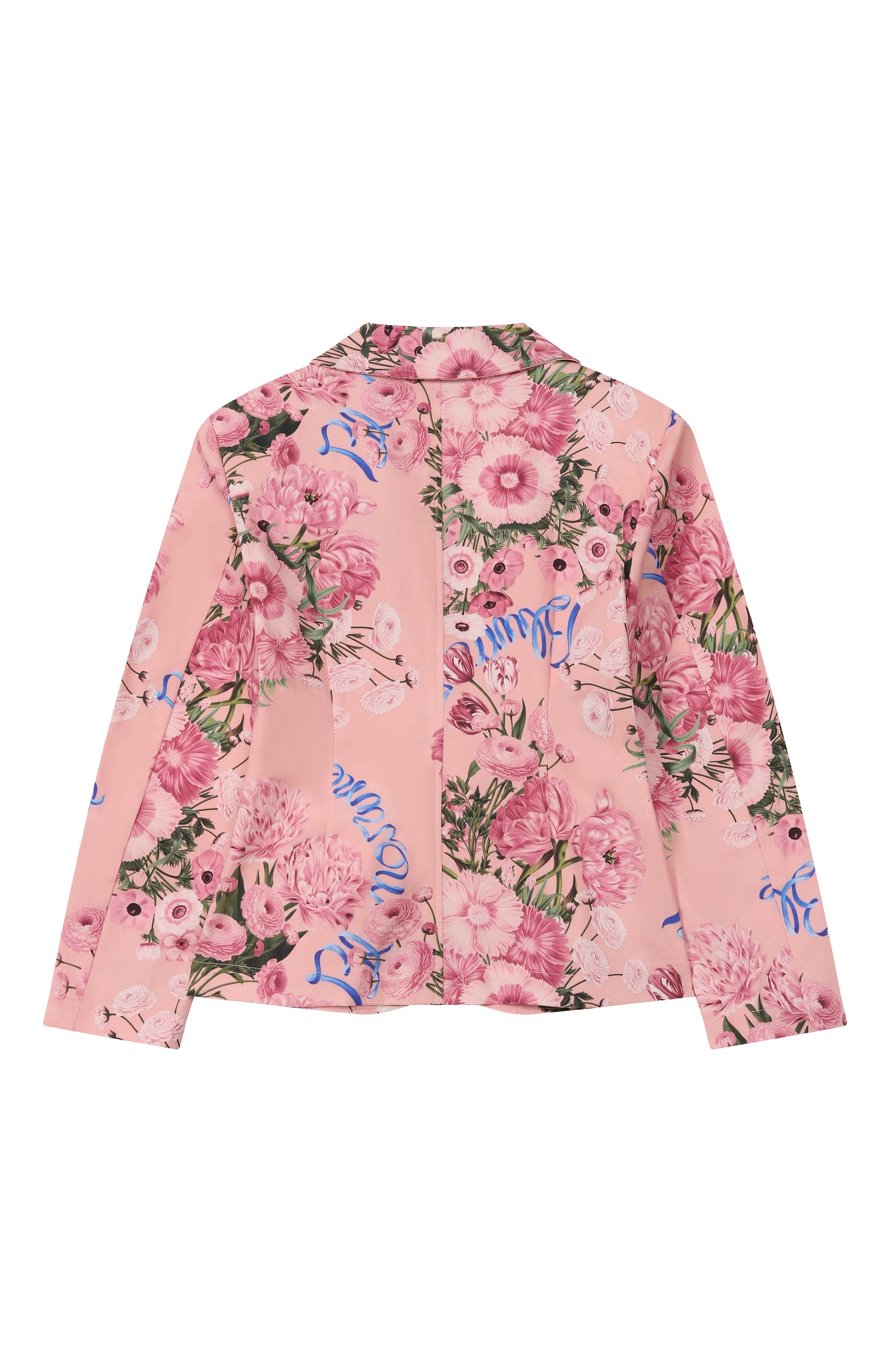 Хлопковый жакет BLUMARINE розового цвета по цене 31450 руб., арт. BFGC0080/CEB06_001, фото 2 Хлопковый жакет BLUMARINE, арт. BFGC0080/CEB06_001, фото 2