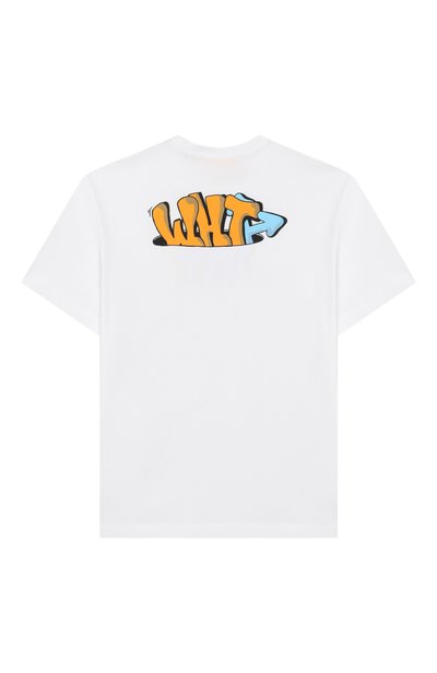 Хлопковая футболка OFF-WHITE, арт. 0BAA019F26JER0051_001, фото 2