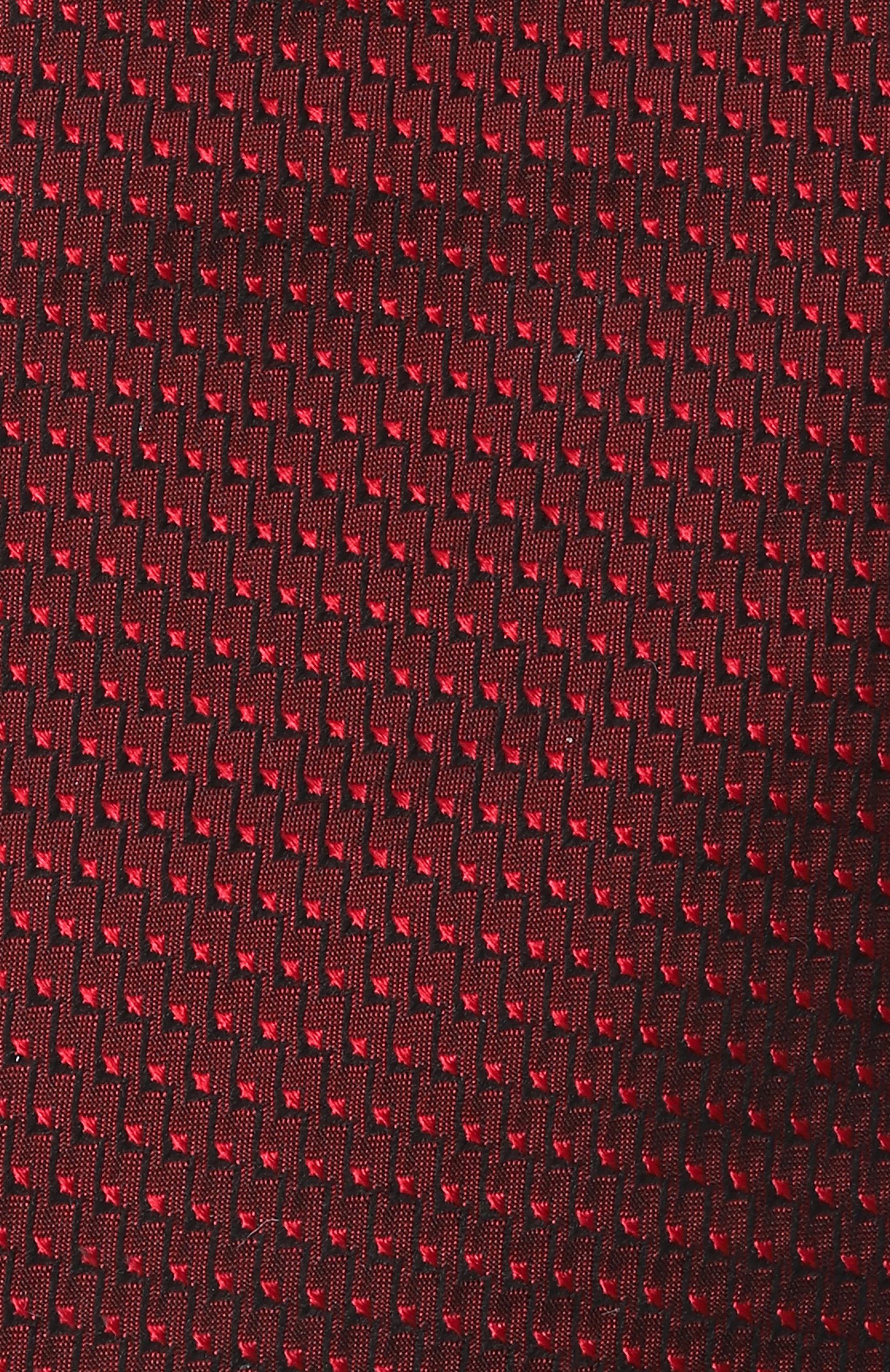 Шелковый галстук HUGO красного цвета по цене 8995 руб., арт. 50540112, фото 4 Шелковый галстук HUGO, арт. 50540112, фото 4