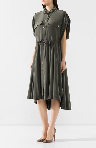 Шелковое платье CHLOÉ, арт. CHC19SR051004, фото 3