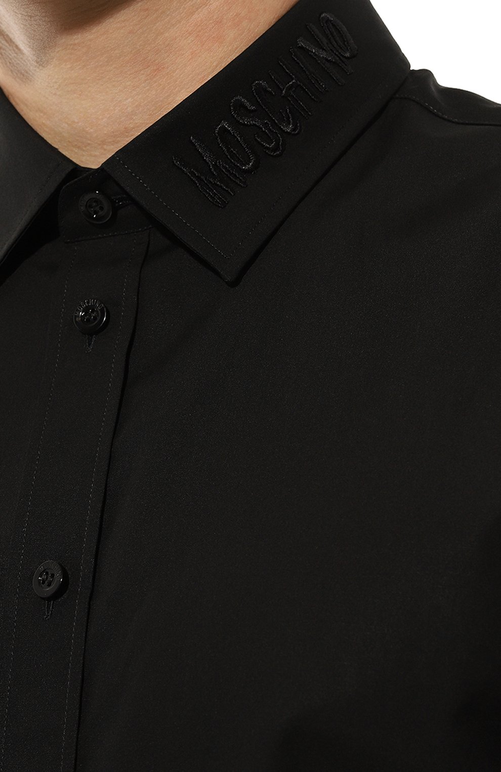 Хлопковая рубашка MOSCHINO, арт. A0225/7035, фото 5