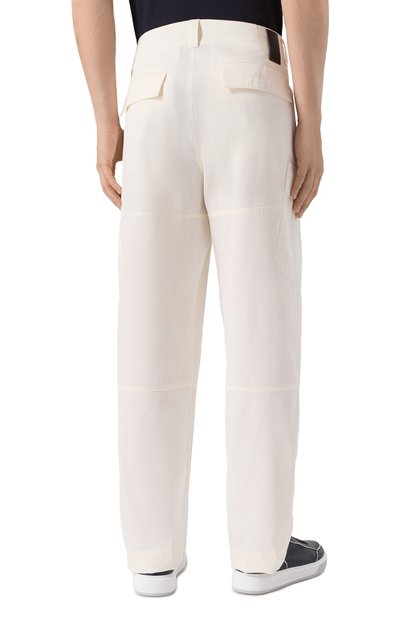 Брюки-карго из хлопка и шелка ZILLI, арт. CPPT09M010790043U, фото 4