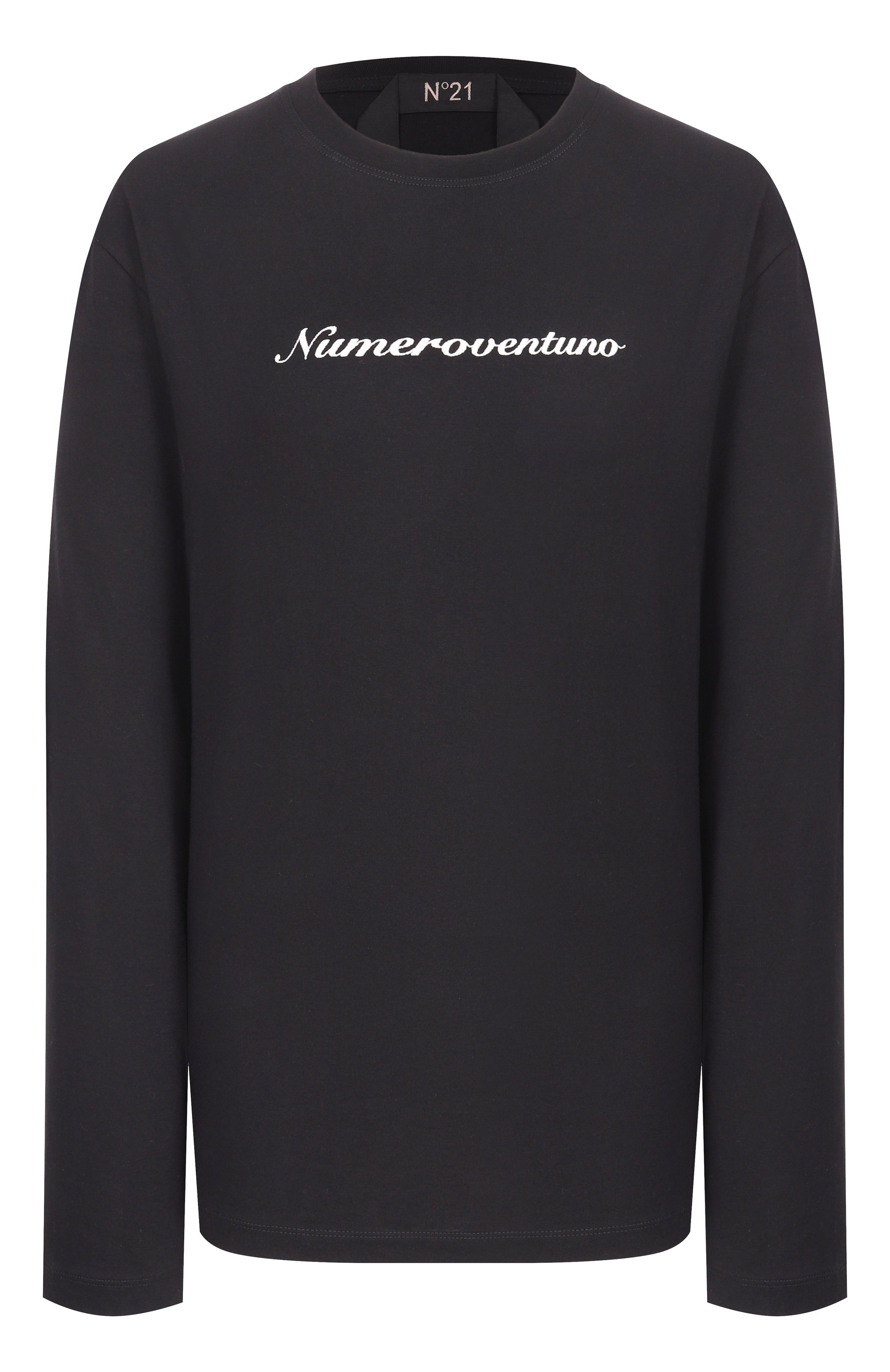 Хлопковый лонгслив N21, арт. 19I N2M0/F011/4157, фото 1