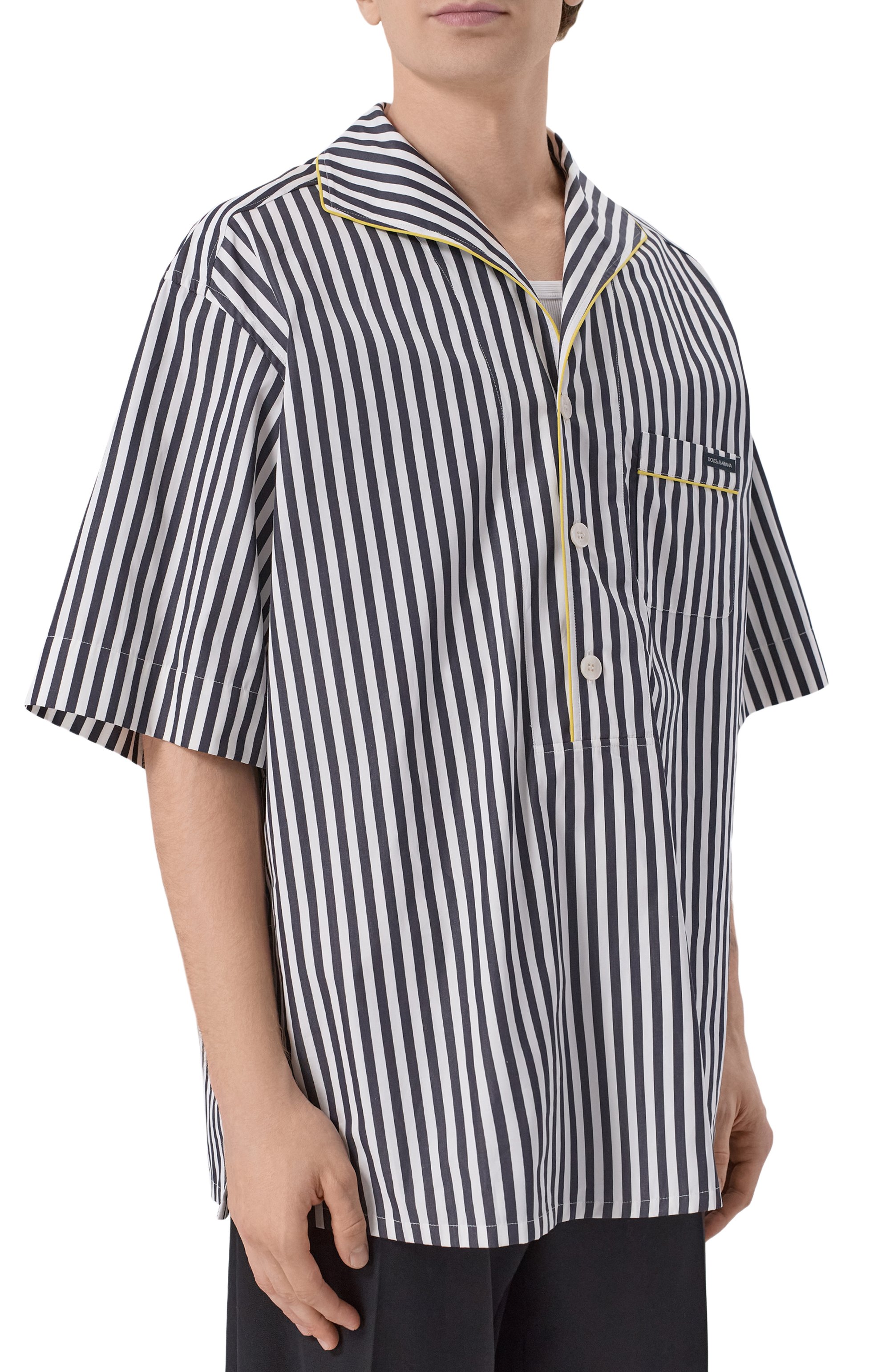 Хлопковая р убашка DOLCE & GABBANA, арт. G50L5T/FR52G, фото 3