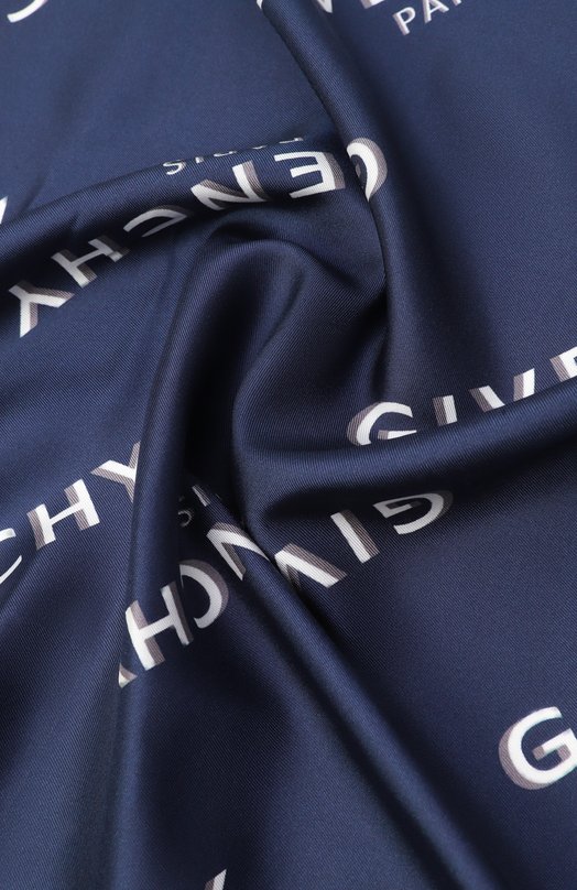 Шелковый платок Givenchy 710009495 Синий  710009495 Фото 3