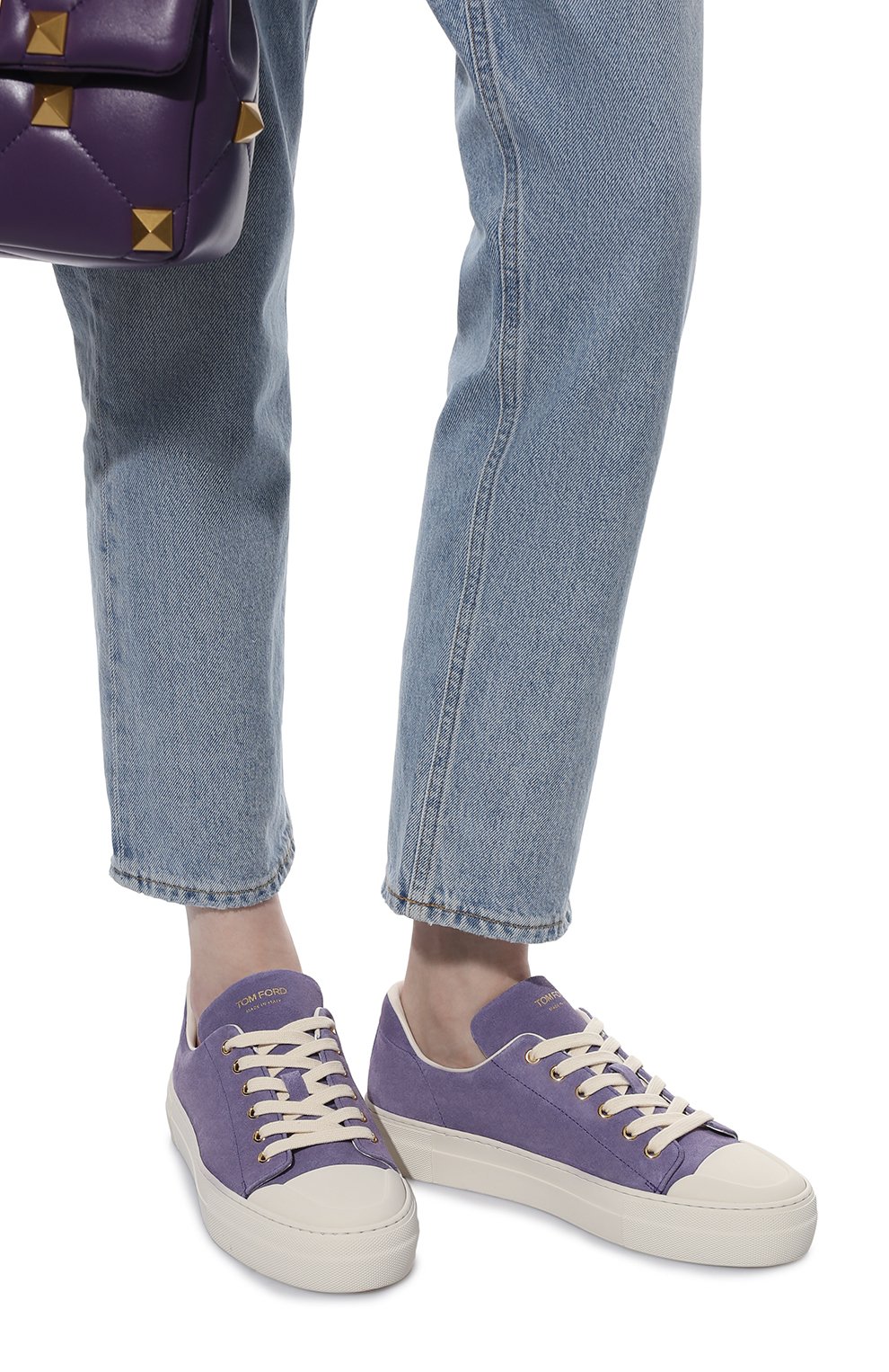 Замшевые кеды city TOM FORD, арт. W2878T-LCL046, фото 3