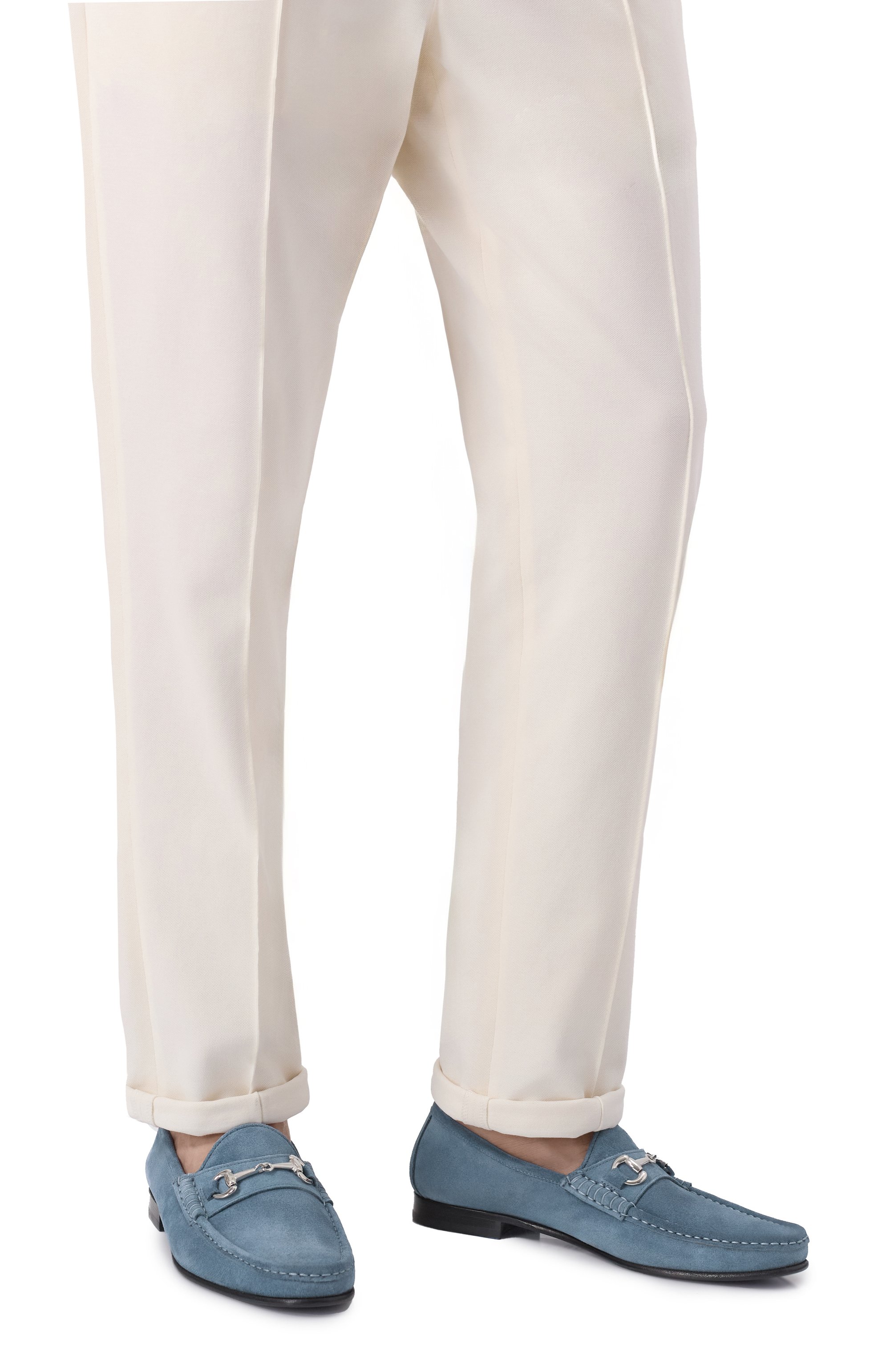 Замшевые лоферы W.GIBBS, арт. 4121001/CAM0SCI0 RAIN, фото 3