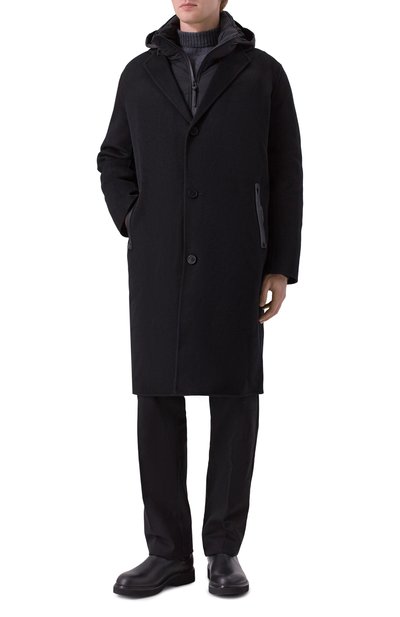 Шерстяное пальто с пуховой подстежкой RUDSAK, арт. 6124503/DRAL, фото 3