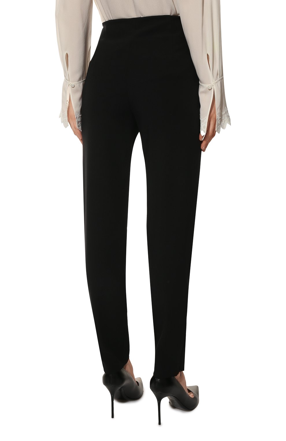 Шерстяные брюки GIORGIO ARMANI темно-синего цвета по цене 94800 руб., арт. 8CHPP01R/T001N, фото 4 Шерстяные брюки GIORGIO ARMANI, арт. 8CHPP01R/T001N, фото 4