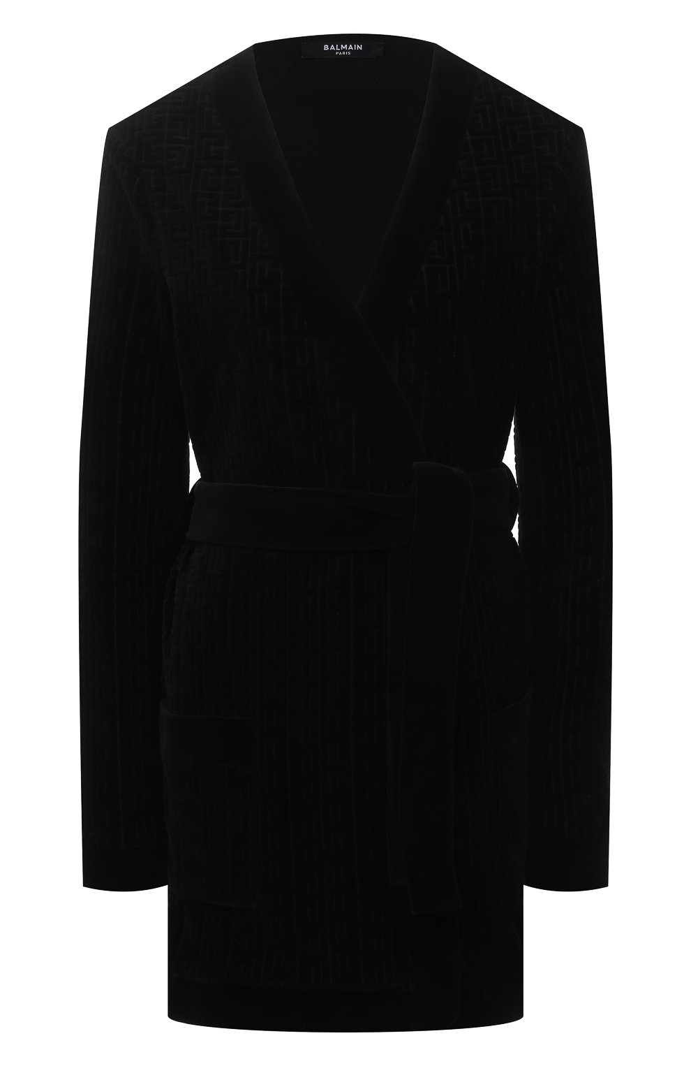 Х лопковый кардиган BALMAIN, арт. VF2KN010/B090, фото 1