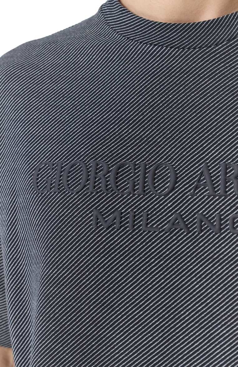 Хлопковая футболка GIORGIO ARMANI, арт. GM000315/AF15767, фото 1