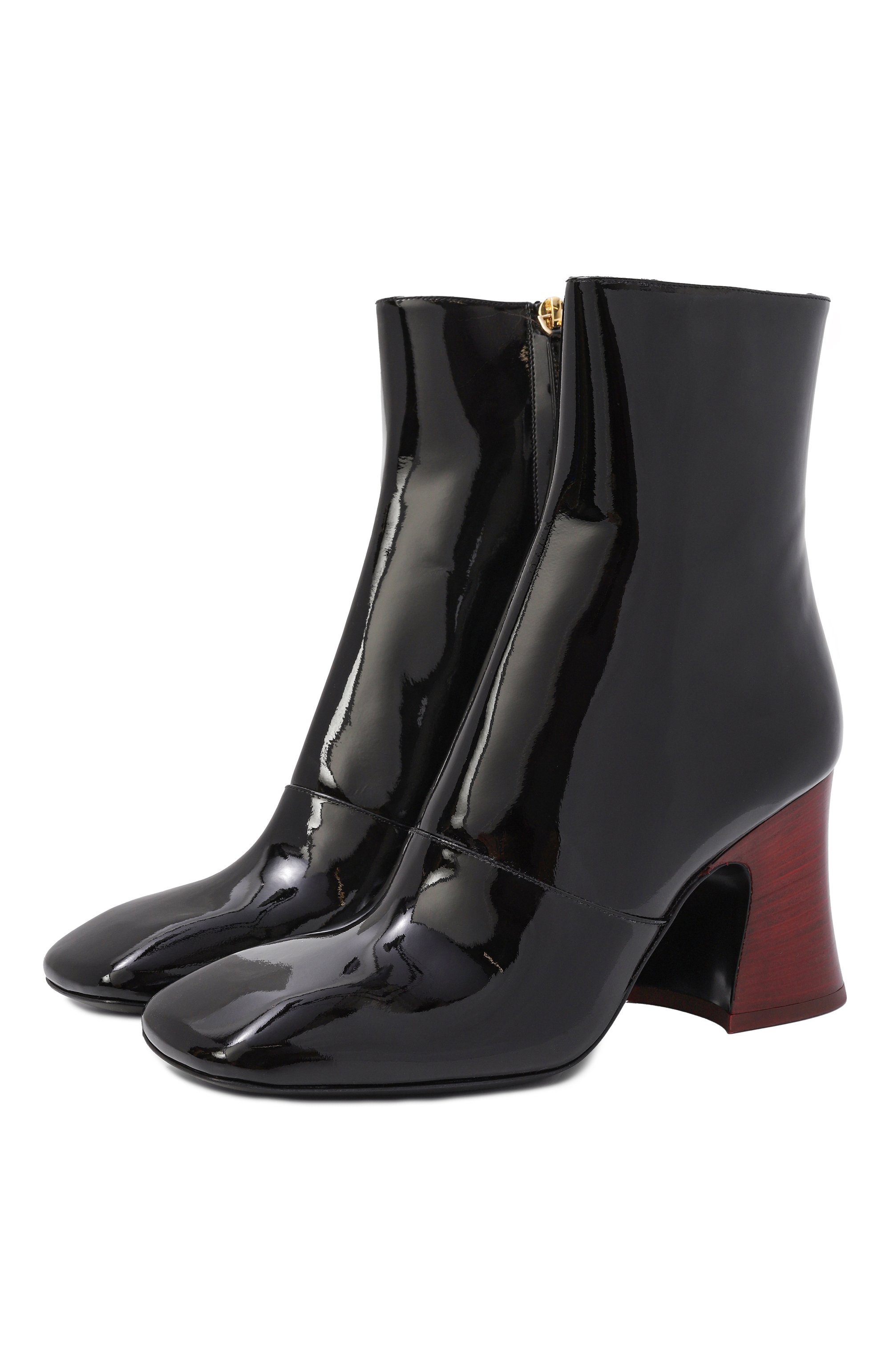 Лакированные ботильоны janis 80 CHLOÉ, арт. CH25A11JSG, фото 1