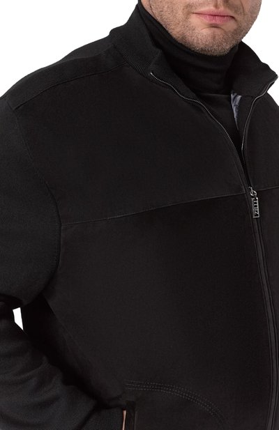 Кардиган с замшевой отделкой ZILLI, арт. KZMC01M0270VTSU00_001, фото 5