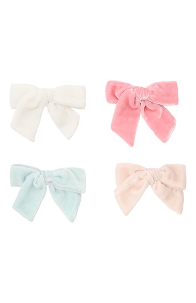 Комплект из четырех бантов PINK.OLIVKA, арт. PO-70213