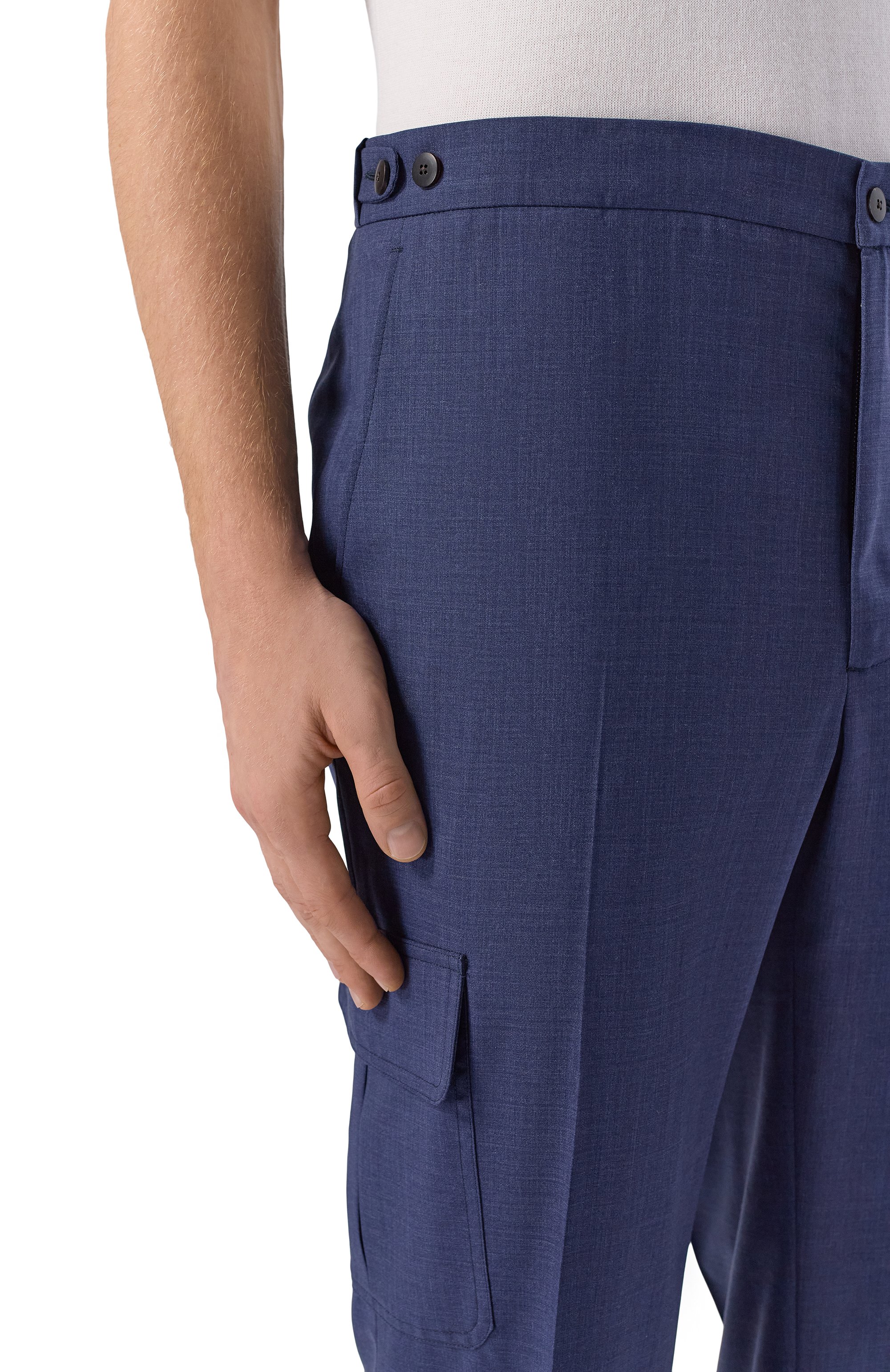 Шерстяные брюки-карго MVST, арт. M26.CSM.T412/751, фото 5