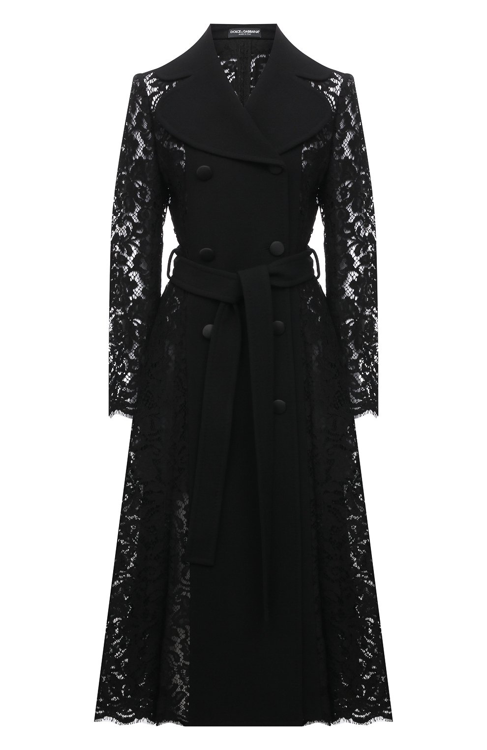 Пальто из хлопка и шерсти DOLCE &amp; GABBANA, арт. F0AD2T/HLMTB, фото 1