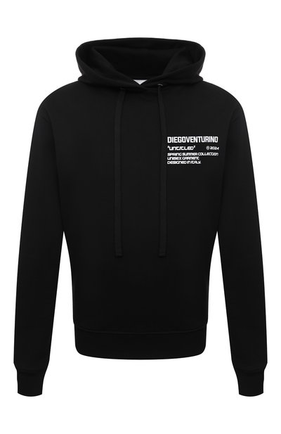 Мужской хлопковое худи DIEGO VENTURINO, арт. D3S4FLHBASIC2