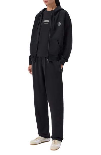 Хлопковая толстовка VETEMENTS черного цвета по цене 109500 руб., арт. MH27ZU194B, фото 2 Хлопковая толстовка VETEMENTS, арт. MH27ZU194B, фото 2