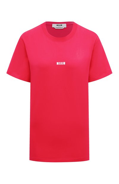 Женская хлопковая футболка MSGM, арт. 3341MDM500 227798