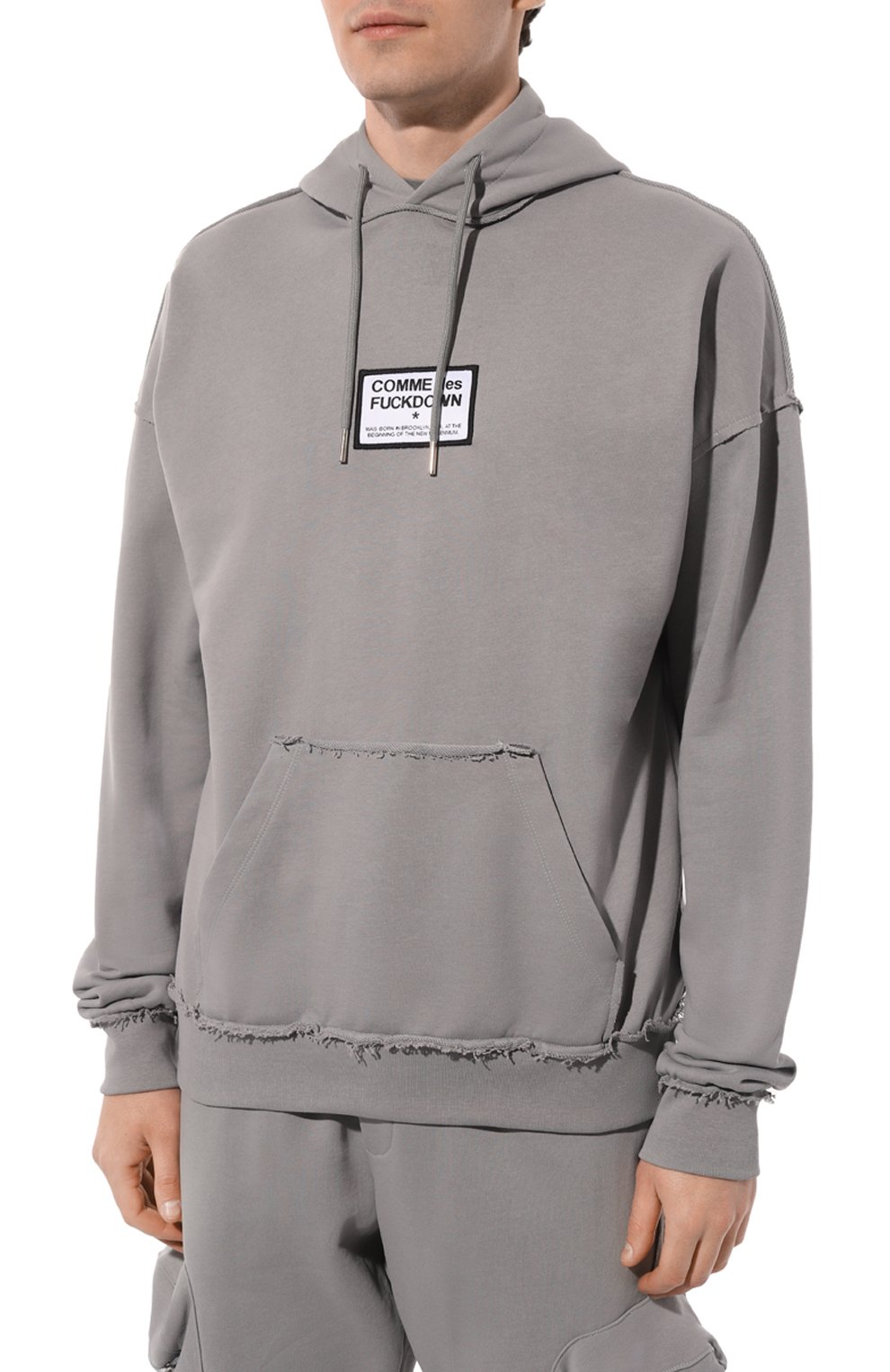 Хлопковое худи COMME DES FUCKDOWN, арт. CDFU2514, фото 3