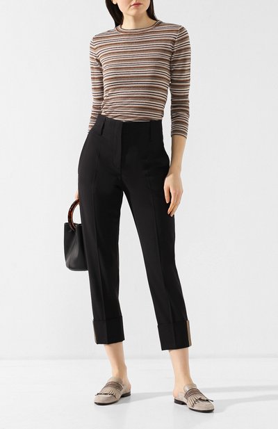 Замшевые сабо BRUNELLO CUCINELLI, арт. MZMNC1534, фото 2