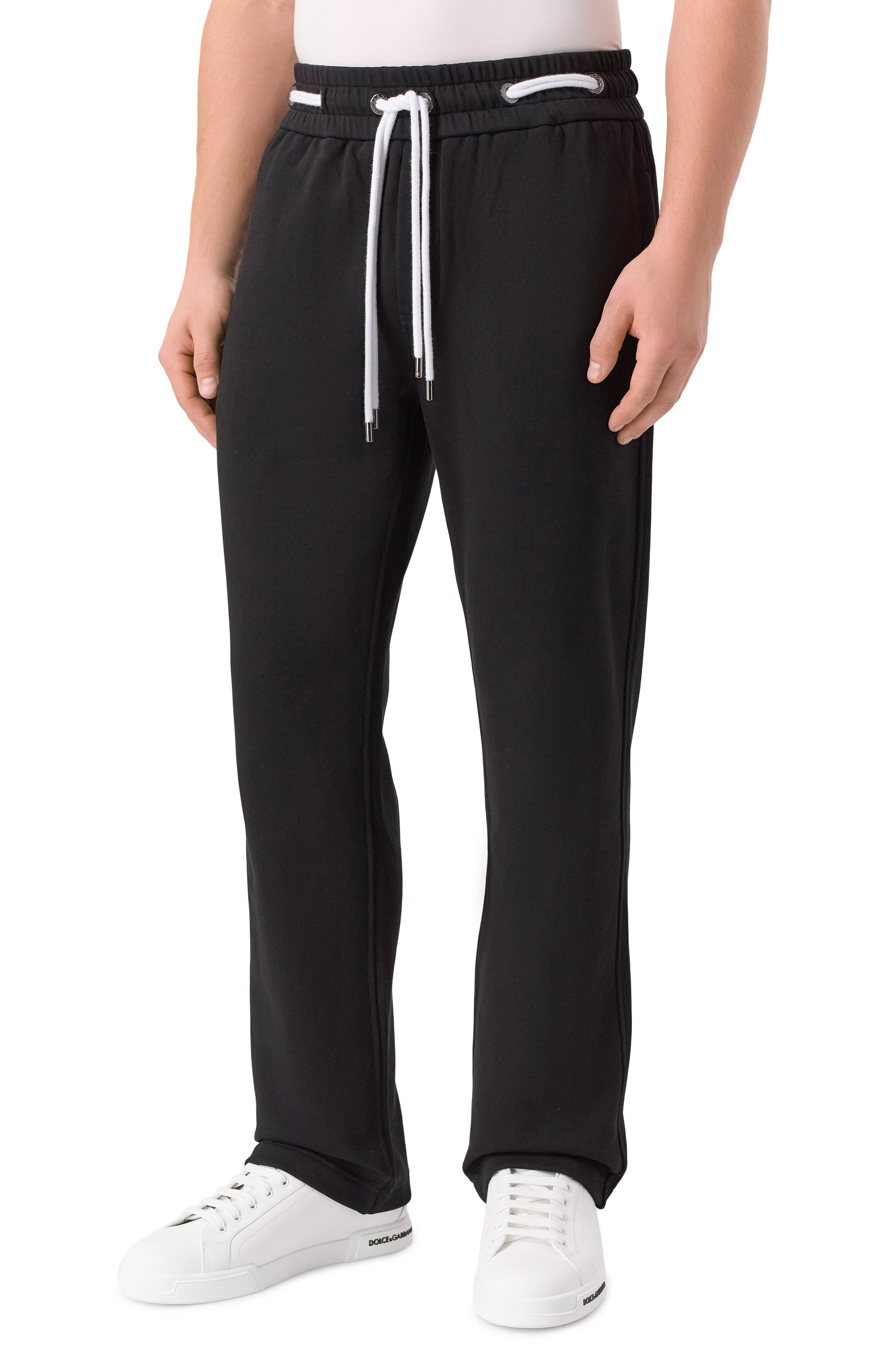 Хлопковые брюки DOLCE & GABBANA, арт. GP130T/G7PFU, фото 3