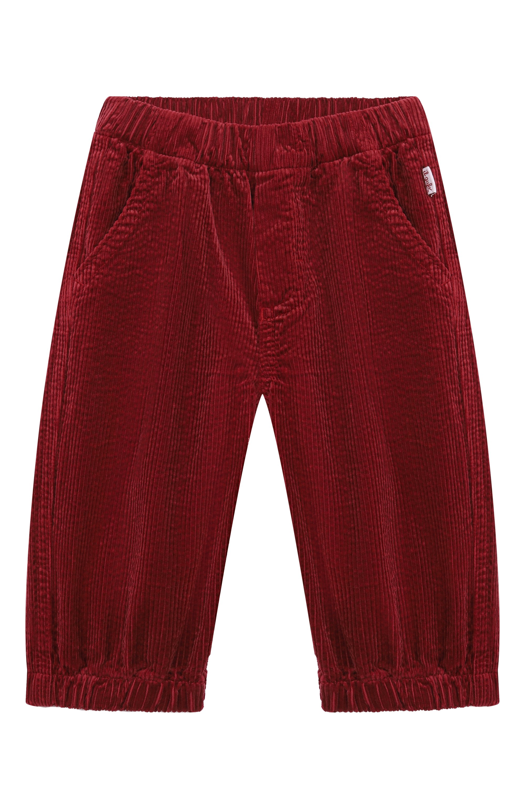 Вельветовые джоггеры IL GUFO, арт. A25GPL0015V6021/12M-18M, фото 1