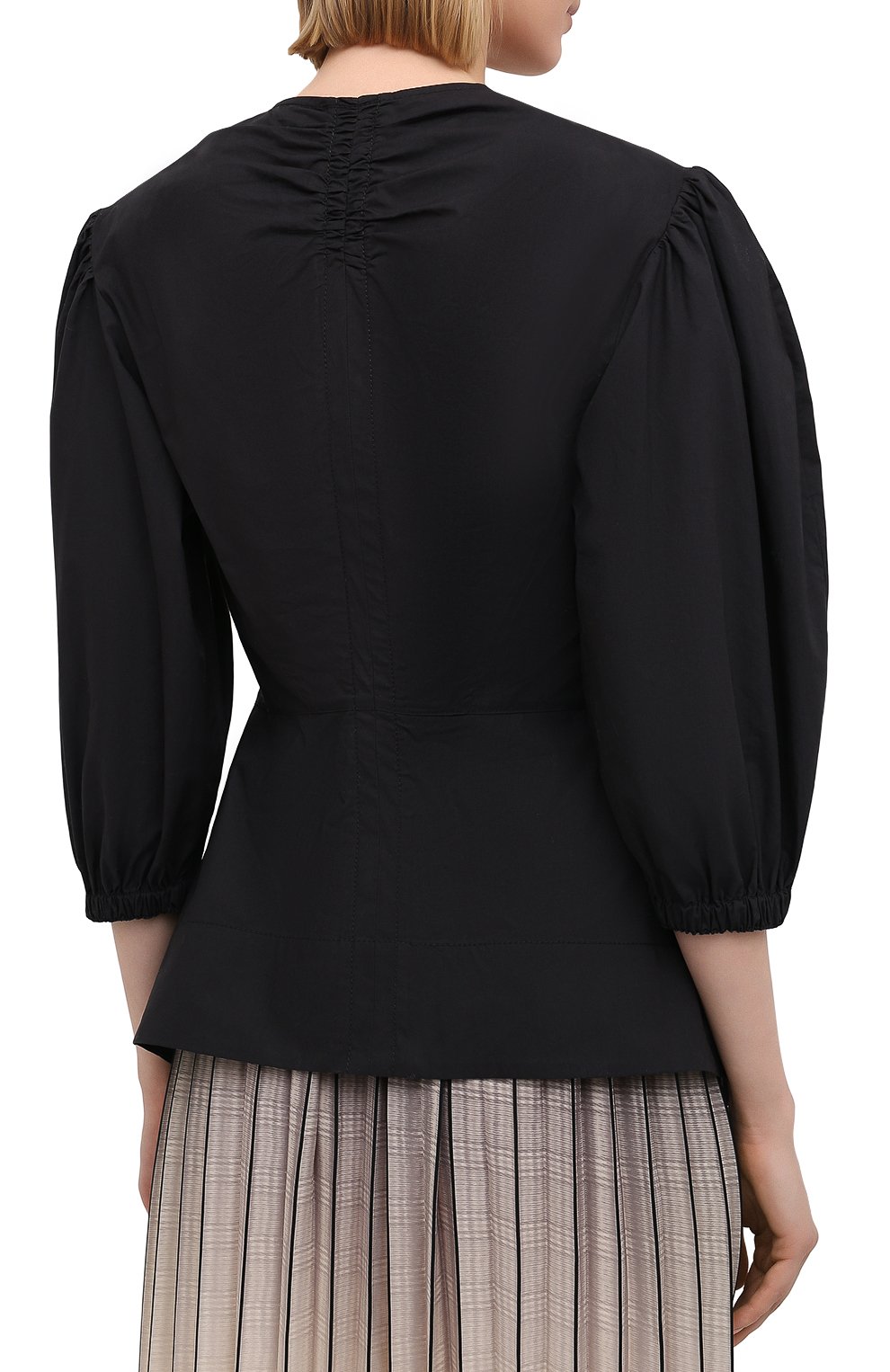 Хлопковый топ PROENZA SCHOULER WHITE LABEL, арт. WL2114227-SC054S, фото 4