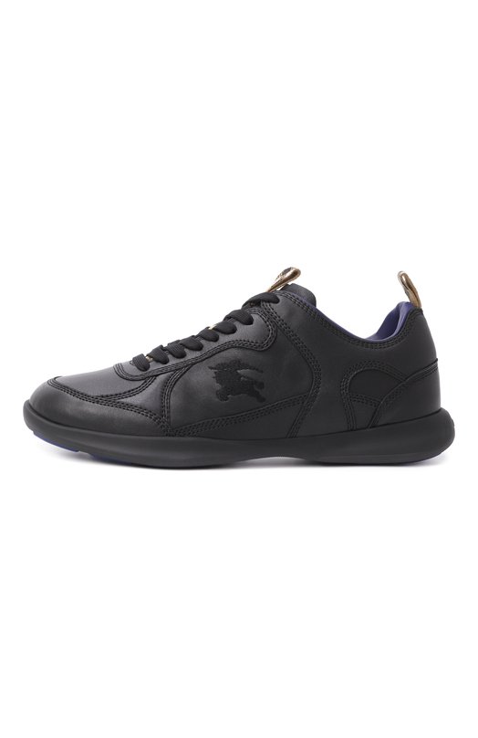 Кожаные кроссовки Matrix Burberry 8109135 Чёрный  8109135 Фото 4