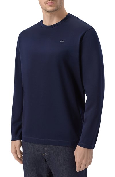 Хлопковый лонгслив PAUL&SHARK, арт. 26411018, фото 3