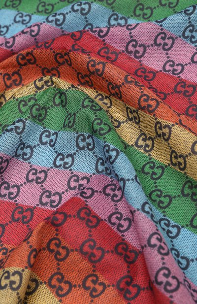 Хлопковый платок GUCCI, арт. 662781 3G101, фото 4
