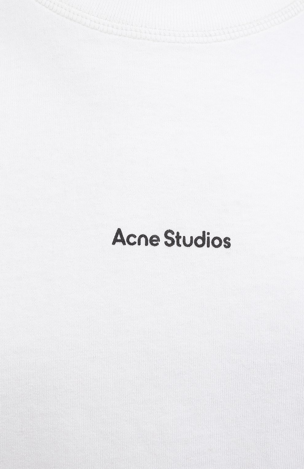 Хлопковая футболка ACNE STUDIOS, арт. AL0149, фото 5