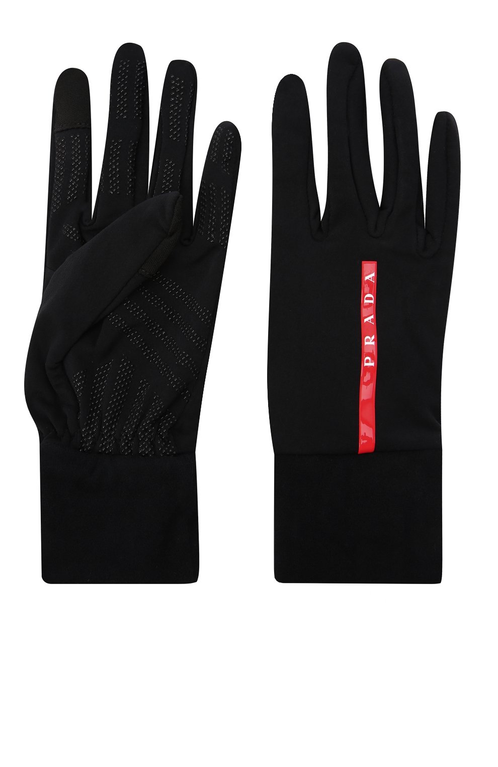 Комбинированные перчатки PRADA, арт. 4GG115-3K5X-F0002, фото 6