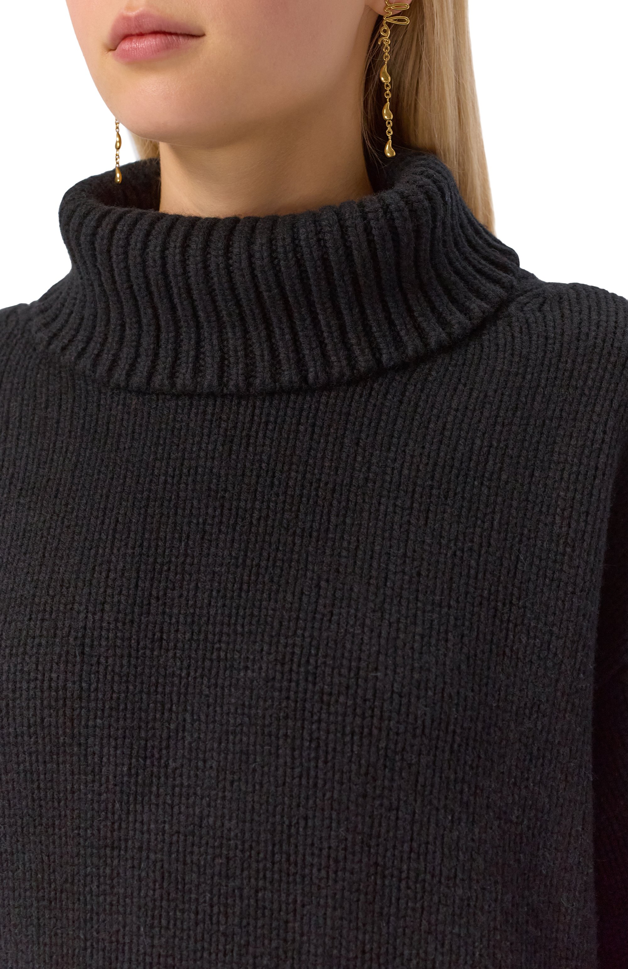 Свитер из шерсти и кашемира ELIE SAAB, арт. T0230NF25/W0007, фото 5