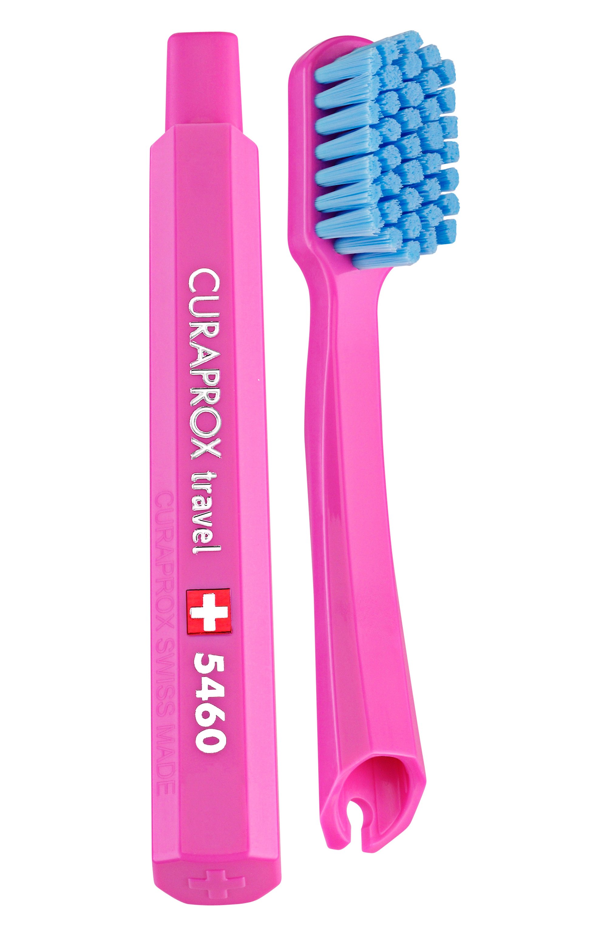 Сменные зубные щетки сs 5460 для дорожного набора be you, розовый (2 шт.) CURAPROX, арт. 7612412430806, фото 2